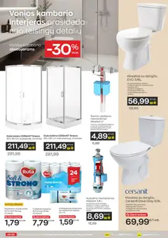 Jupoja leidinys galioja nuo 10.02.2026 | Puslapis: 19 | Prekių: Dušo kabina, Klozetas, Tualetinis popierius