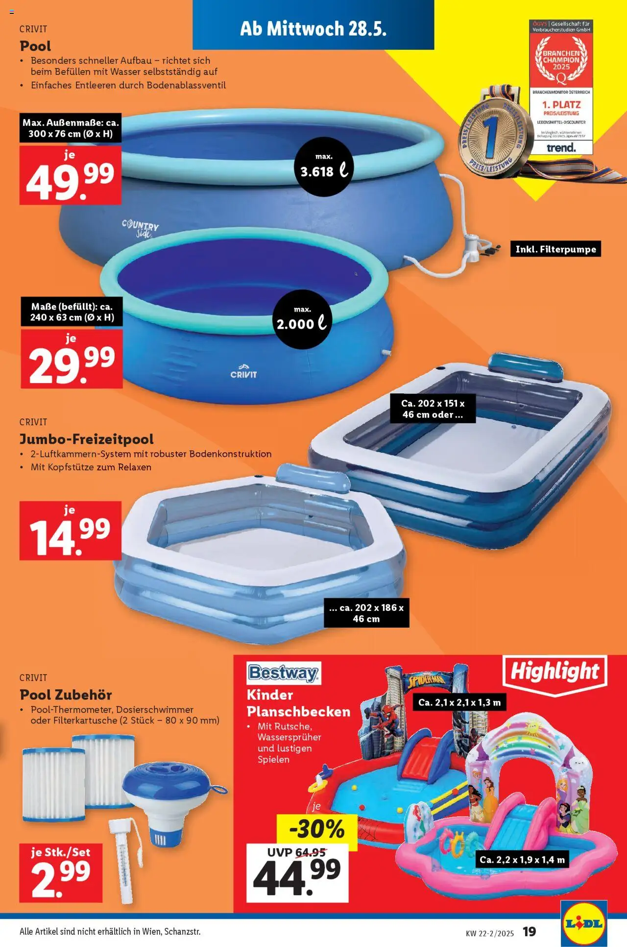 Lidl - Flugblatt gültig ab 28.05.2025 | Seite: 21 | Produkte: Wasser