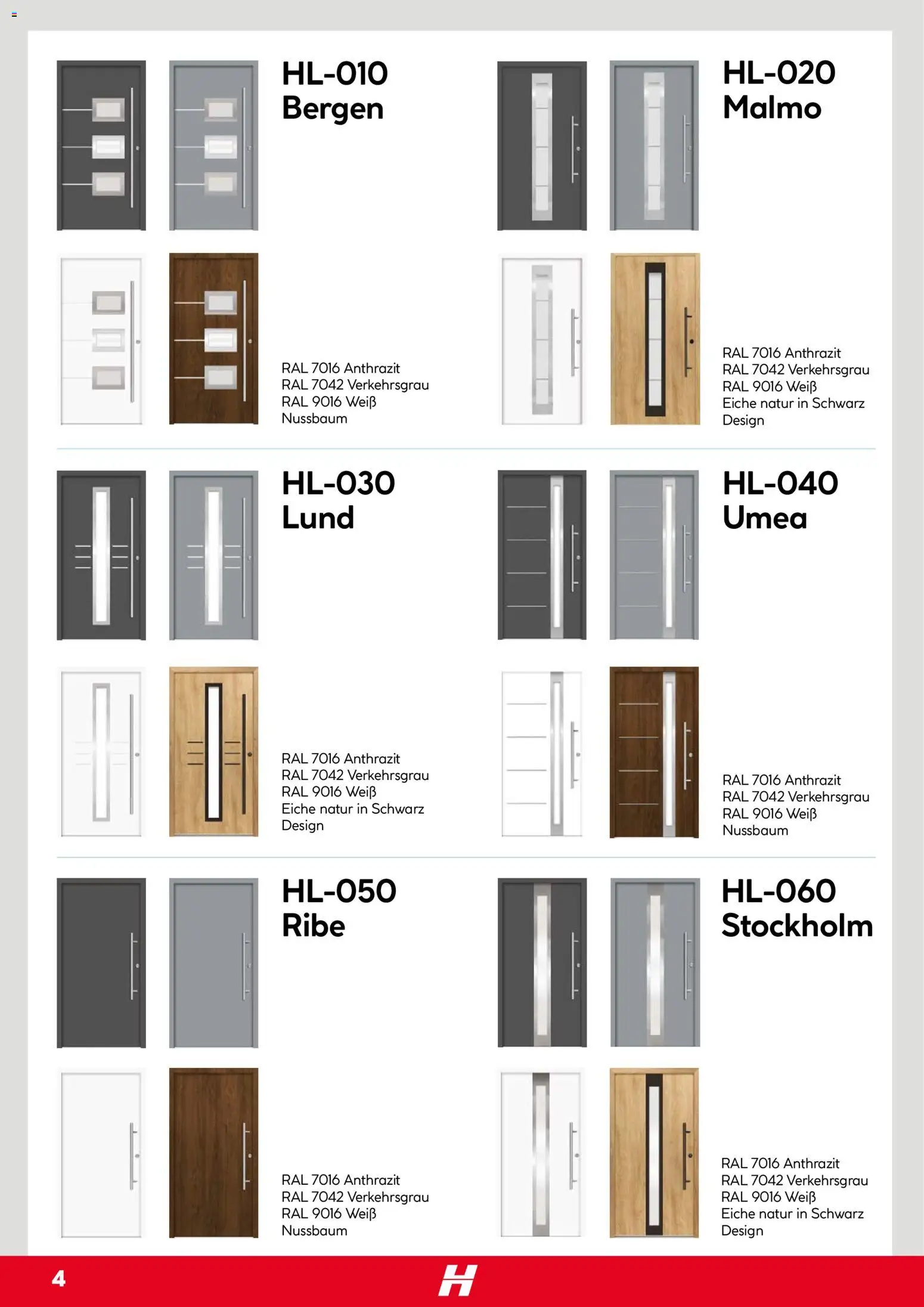 Hellweg Splendoor Innentüren Katalog – gültig ab 05.12.2025 | Seite: 4