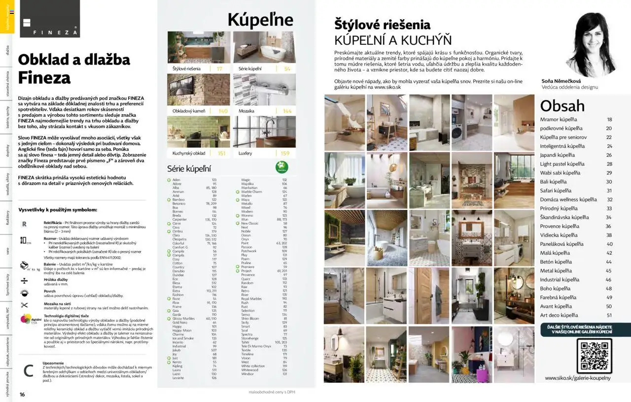 Nové Siko akcie – leták je platný od 01.09.2025 | Strana: 9 | Produkty: Osvetlenie, Kúpelňa, Dlažba, Radiátory