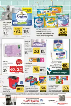 Vista previa Eroski - 50 de descuento válido desde el 26.02.2026 | Página: 36 | Productos: Papel higienico, Té, Caja