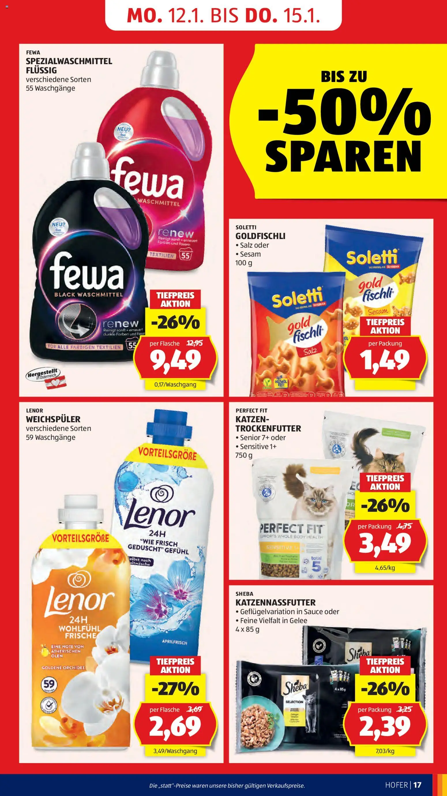Hofer AT akciós ujság - amely érvényes a következő dátumtól: 09.01.2026 | Oldal: 19 | Termékek: Body
