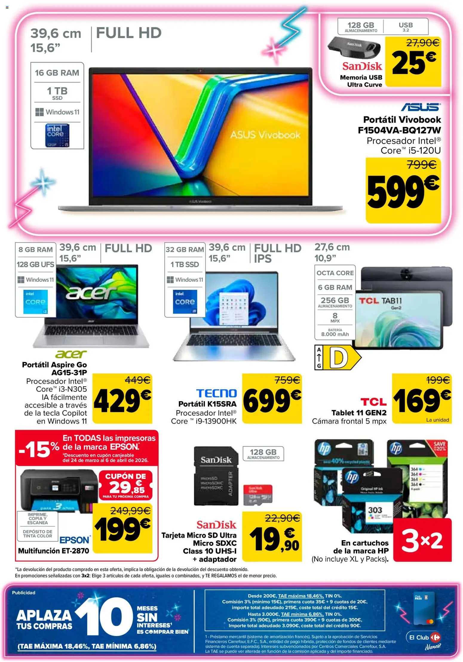 Carrefour folleto │ válido desde el 12.03.2026 | Página: 79 | Productos: Té, Tablet, USB, Batería