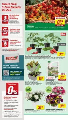 Toom Baumarkt Prospekt 	 ab 25.04.2026 gültig | Seite: 2 | Produkte: Korb, Tomaten, Salat