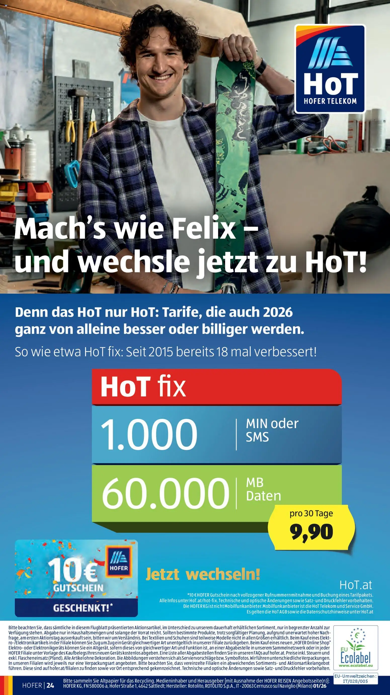 Hofer Flugblatt gültig ab 22.12.2025 | Seite: 28