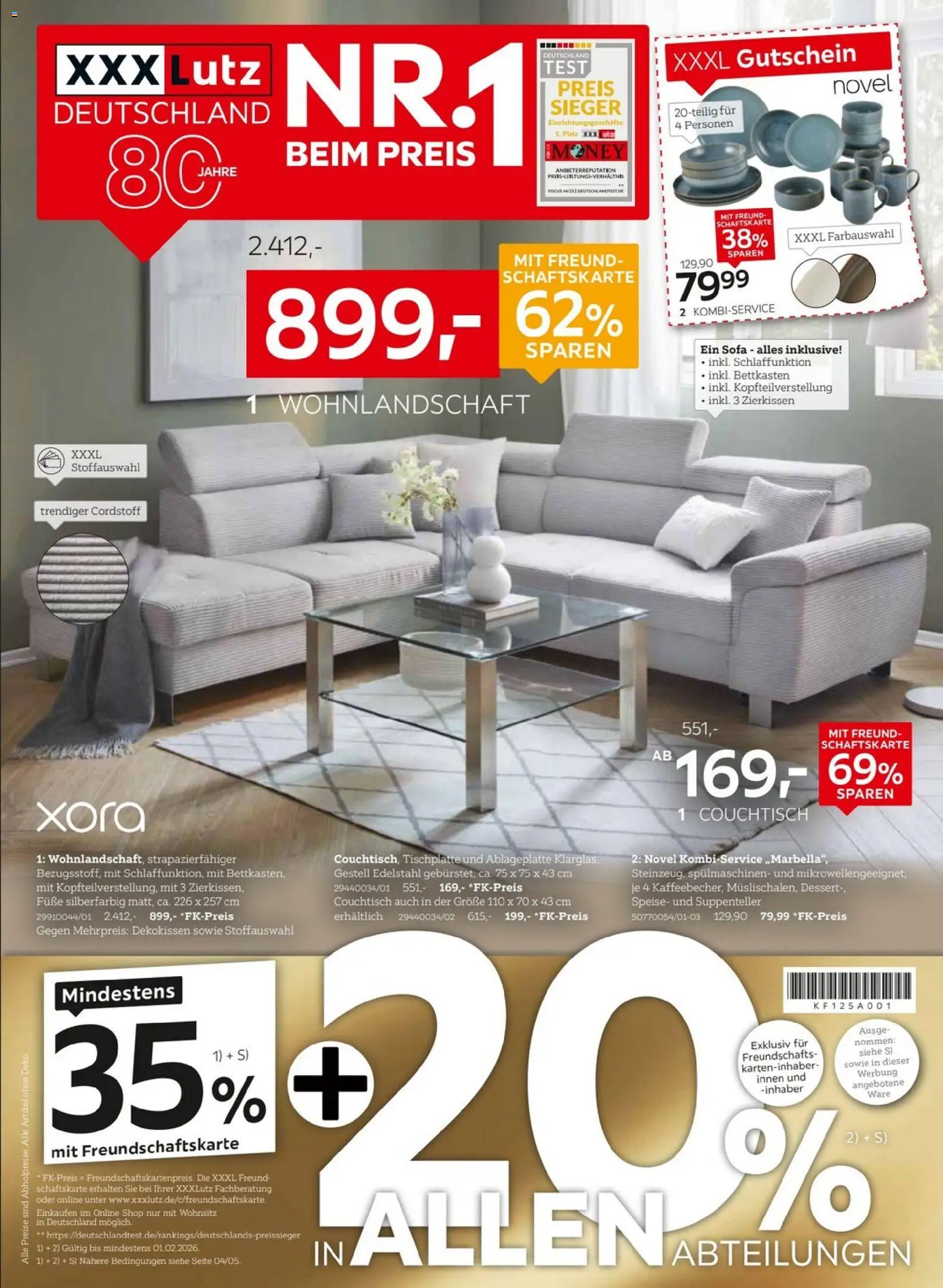 XXXL Lutz Nr. 1 beim Preis – gültig ab 18.01.2026 | Seite: 1