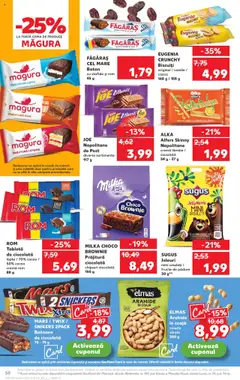 Ofertele Kaufland valabile de la 08.10.2025 | Pagină: 50 | Produse: Tabletă, Prăjitură, Ciocolată, Chipsuri