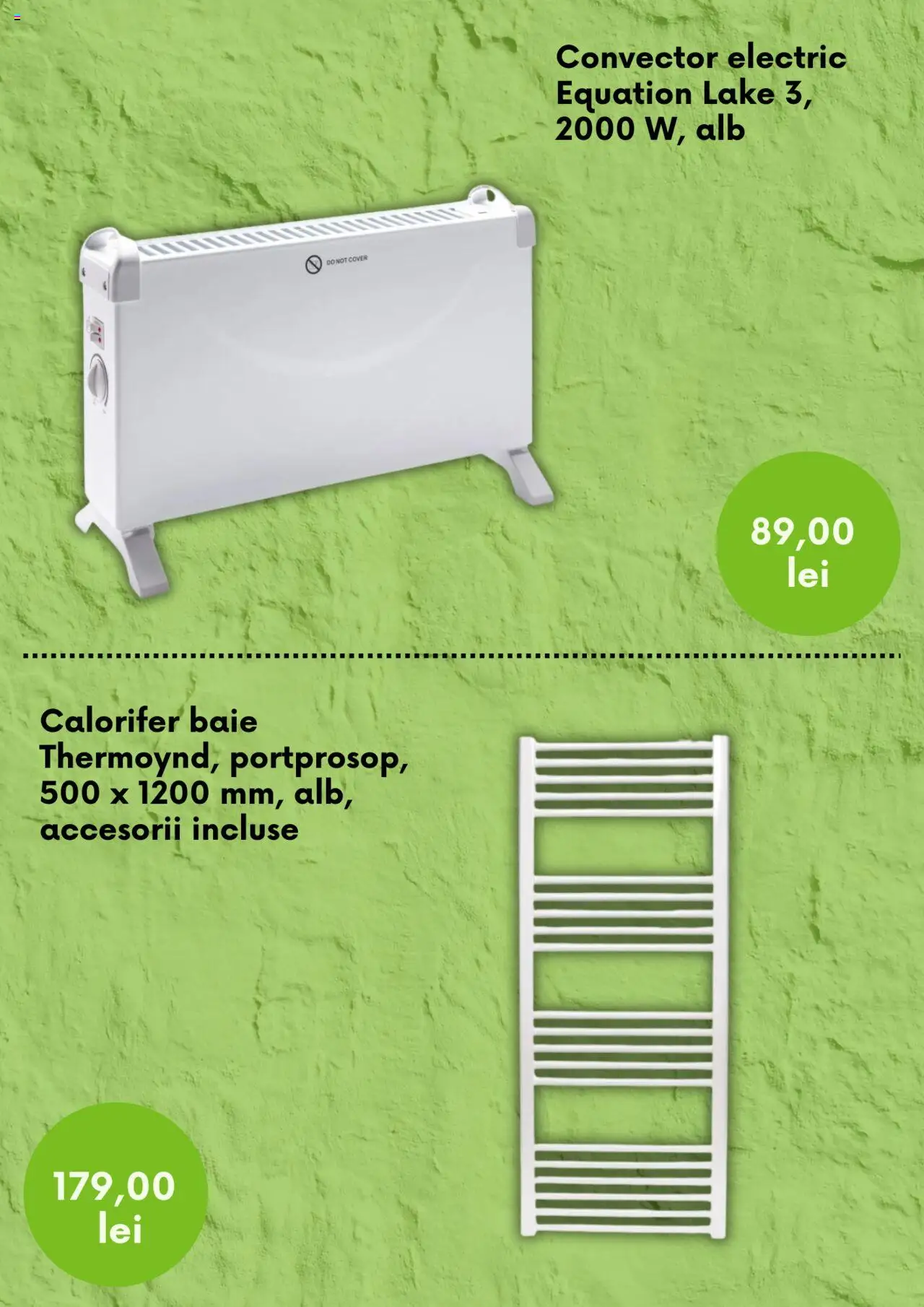 Noul catalog Leroy Merlin – valabil de la 26.09.2025 | Pagină: 2 | Produse: Calorifer
