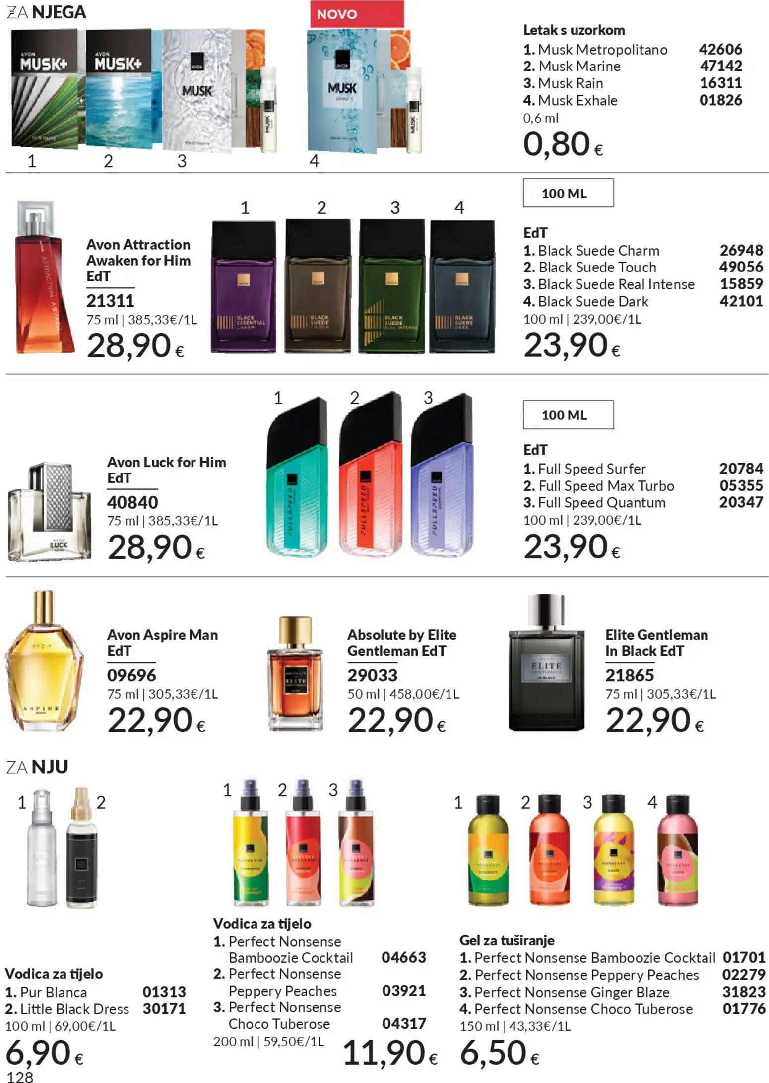 Avon katalog | vrijedi od 01.12.2025 | Stranica: 132 | Proizvodi: Gel za tuširanje