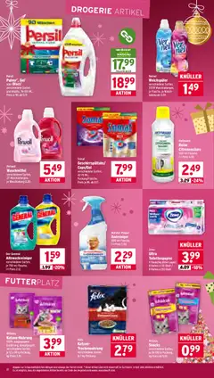 Wasgau Prospekt 	 ab 15.12.2025 gültig | Seite: 22 | Produkte: Perwoll, Zewa, Weichspüler, Whiskas