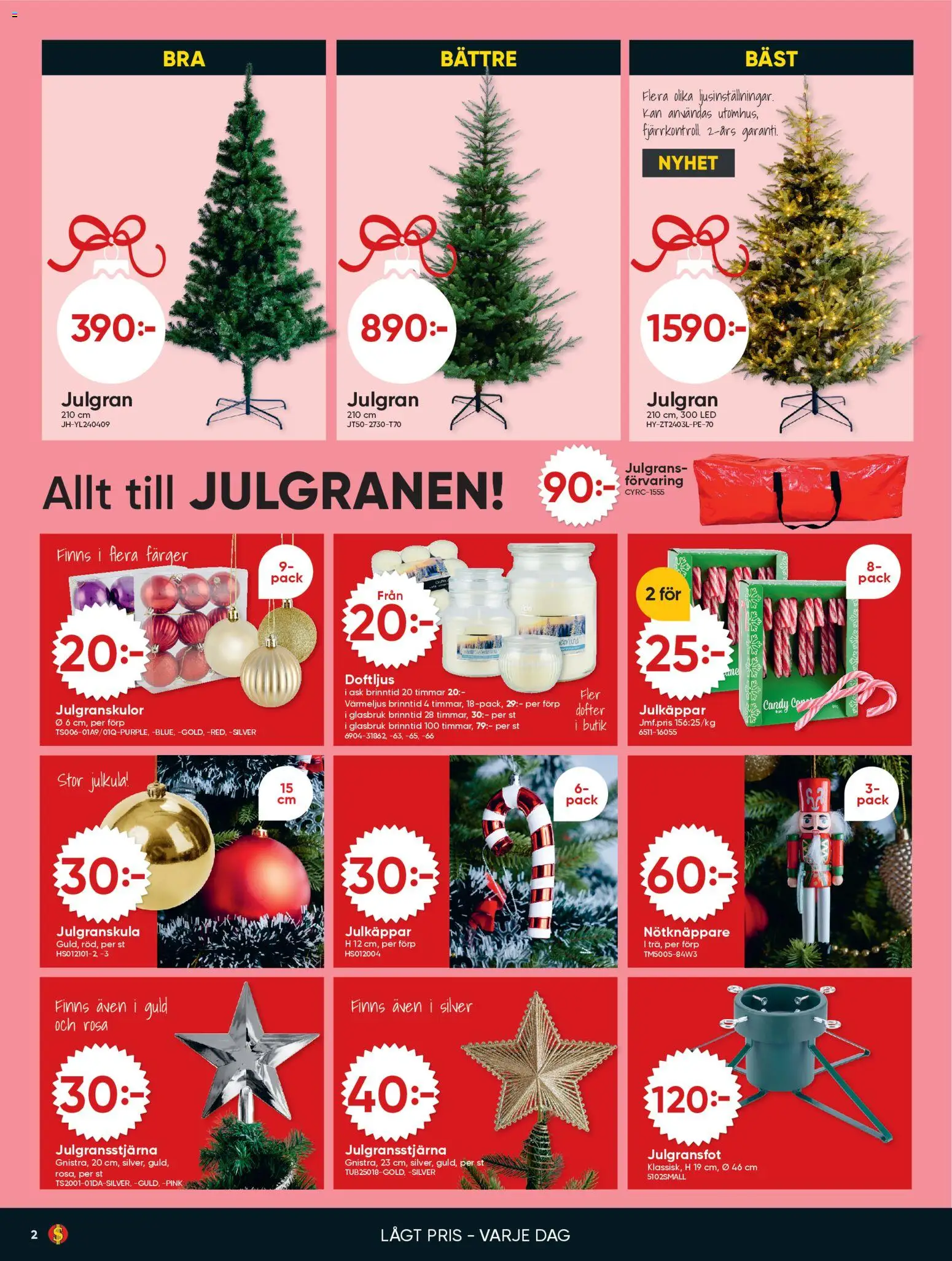 Dollar Store reklamblad aktuell från 01.12.2025 | Sida: 2