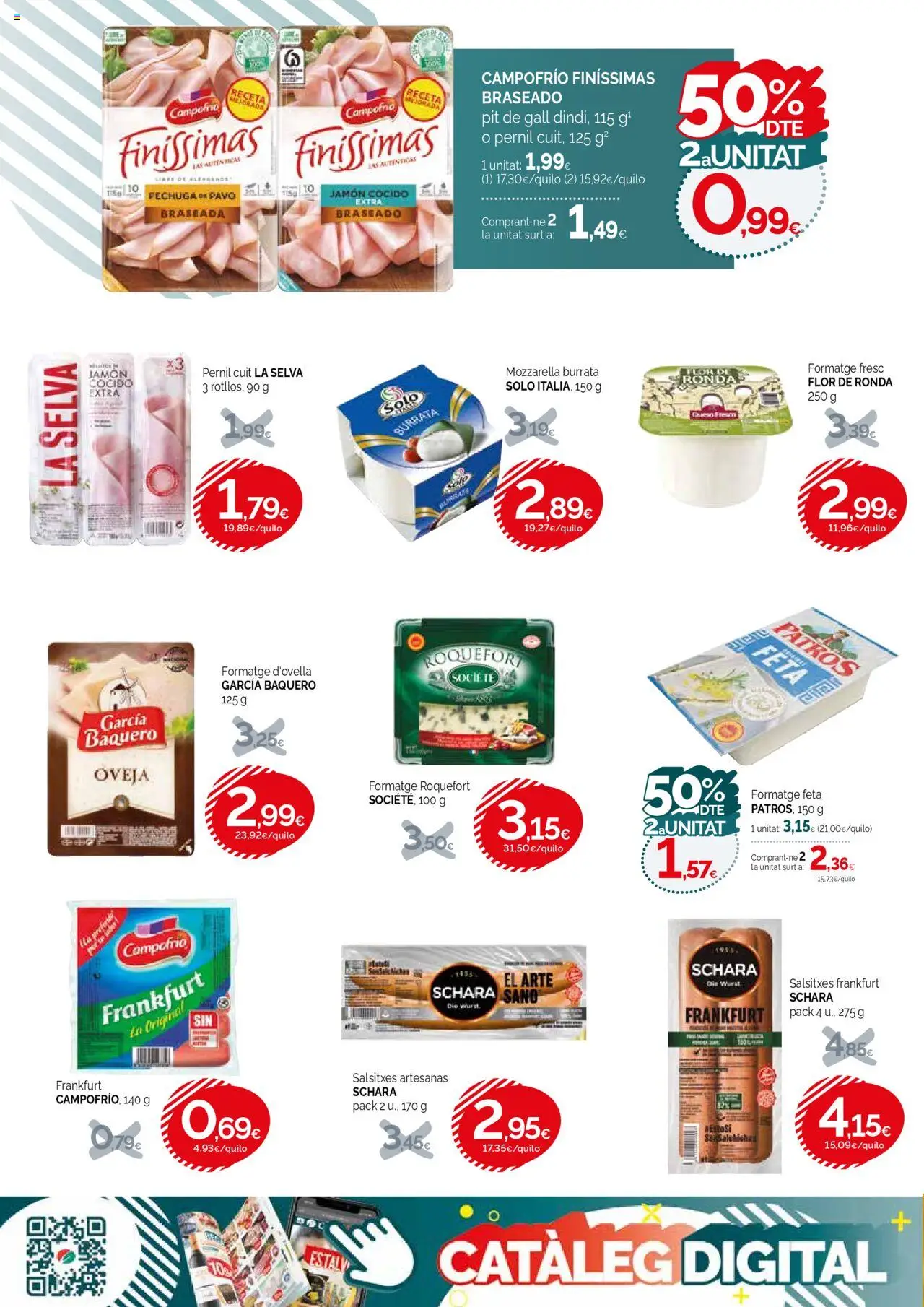 Condis folleto life │ válido desde el 20.08.2025 | Página: 4 | Productos: Queso, Jamón, Jamón cocido, Queso fresco