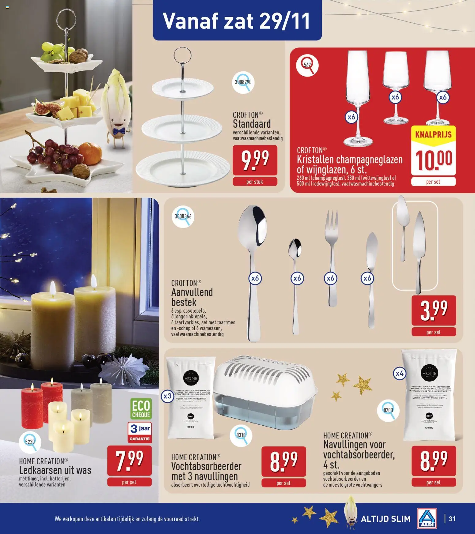 {H1} | Pagina: 31 | Producten: Kristallen, Was, Schep