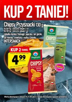 Pogląd oferty "Prim Market Promocja - Chipsy Przysnacki 130g" - ważna od 19.09.2025