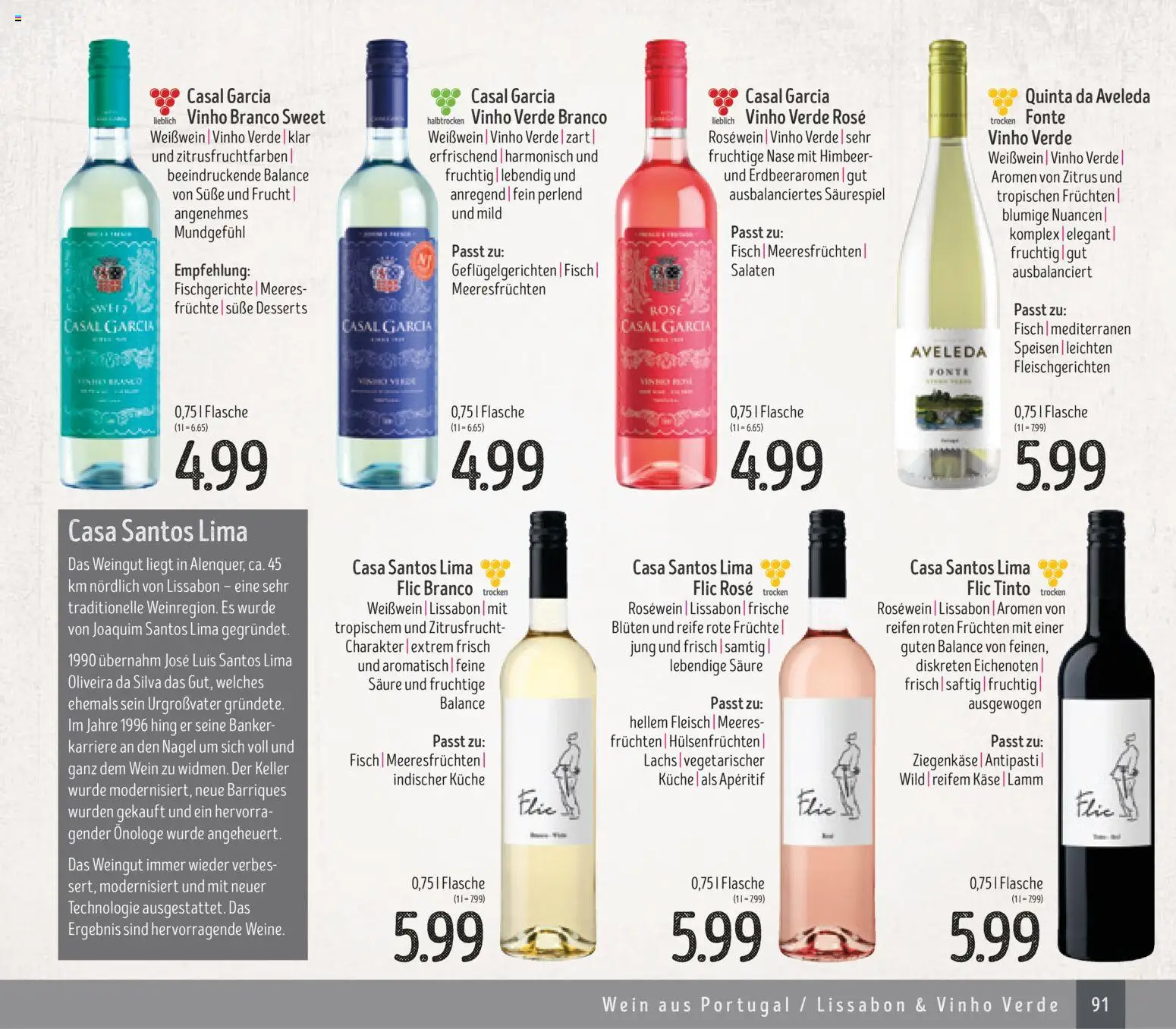 Edeka Struve Wein– und Spirituosen – gültig ab 14.11.2025 | Seite: 91 | Produkte: Käse, Ziegenkäse, Wein, Fleisch