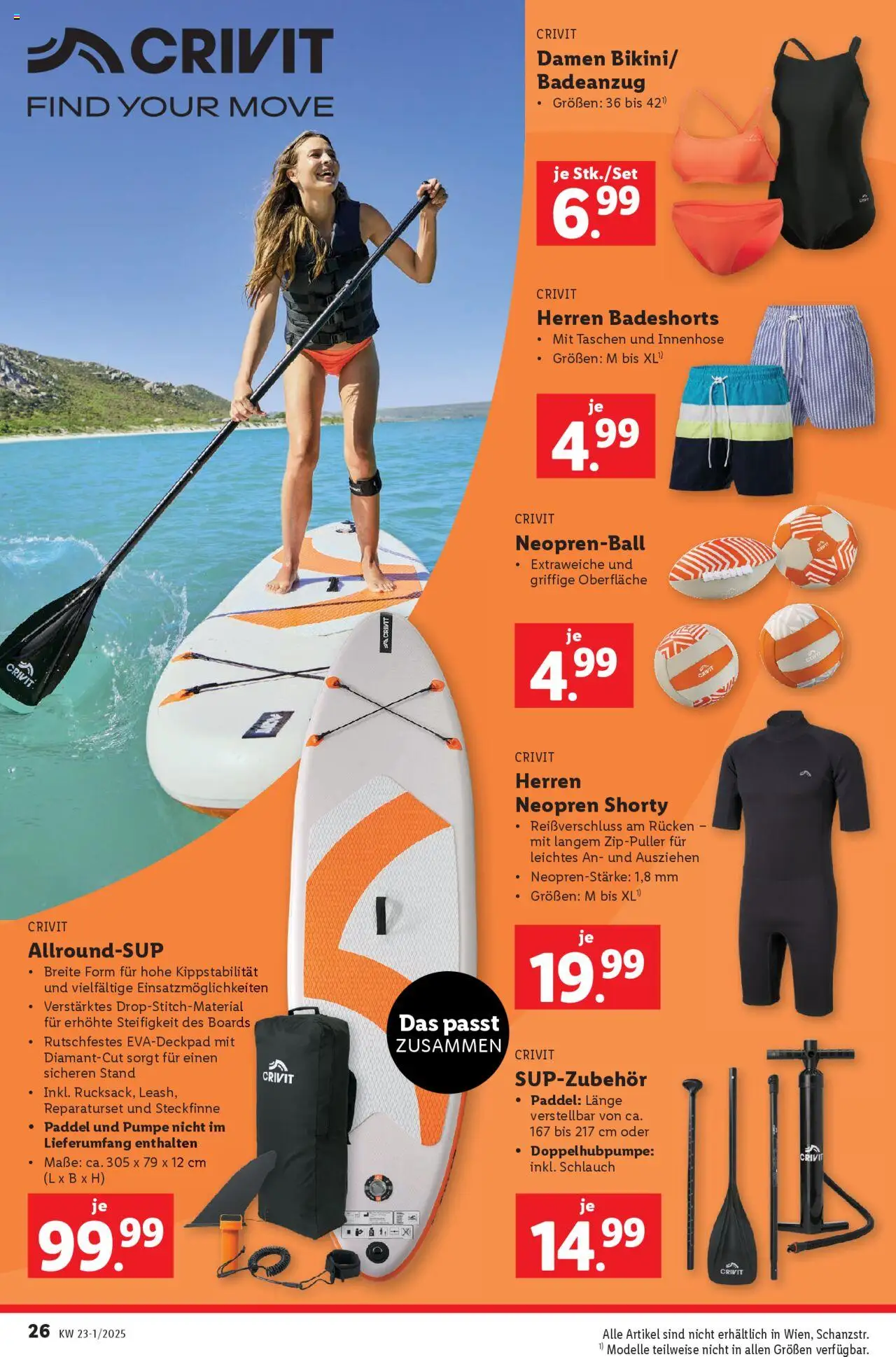 Lidl - Flugblatt gültig ab 28.05.2025 | Seite: 32 | Produkte: Badeanzug