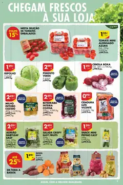 Pré-visualização CEBOLA ROXA, Red onion, Emb. 500 g válido de 16.10.2025 | Página: 3 | Produtos: Repolho, Tomate, Milho, Salada