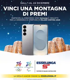 Anteprima del volantino Esselunga S Concorso Natale - Torino catalogo valido a partire dal 01.12.2025