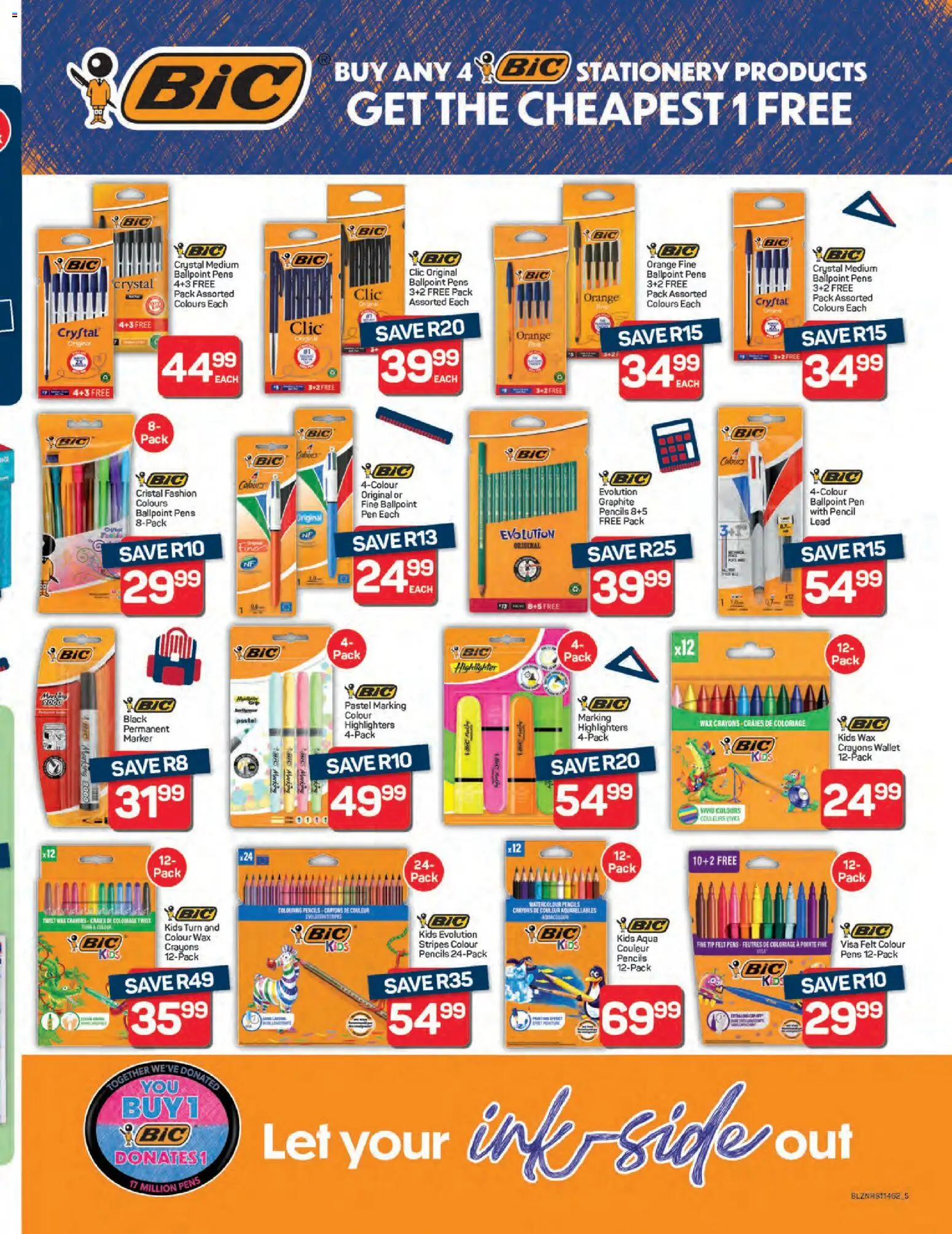 New Pick n Pay catalogue – valid from 29.12.2025 | Page: 5 | Products: Pencil, Wallet, Wax, Peach