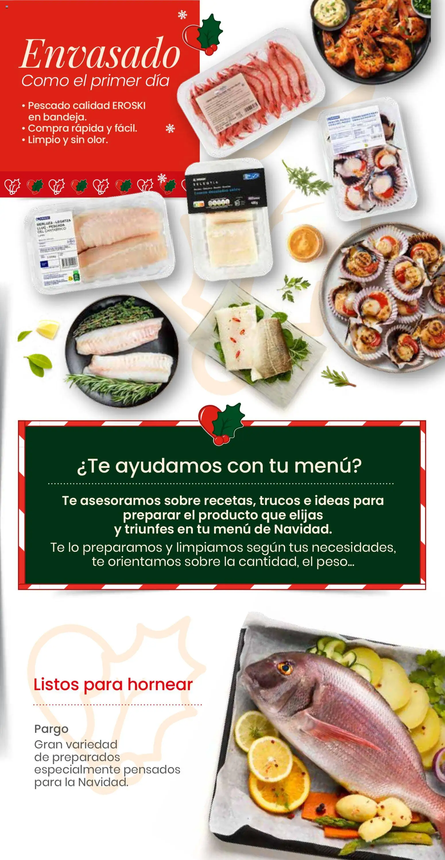 Eroski - Encargos Navidad 2025 │ válido desde el 01.12.2025 | Página: 7 | Productos: Pescado, Té, Peso
