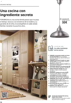 Catálogo IKEA Cocinas │ válido desde el 01.09.2025 | Página: 10 | Productos: Tabla de cortar, Taburete, Horno, Cocina
