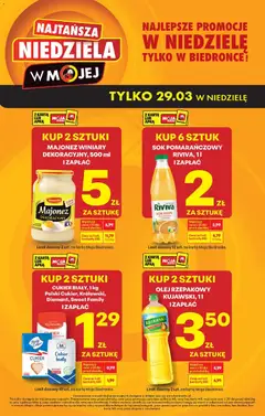 Pogląd oferty "Biedronka gazetka - Najtańsza niedziela" - ważna od 29.03.2026