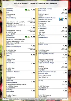 Simmel - Bayern - gültig ab dem 04.08.2025 | Seite: 2 | Produkte: Essig, Ritter sport, Gurken, Radio