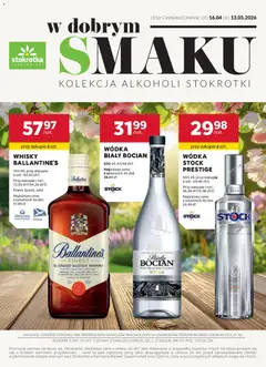 Pogląd oferty "Stokrotka gazetka - Oferta alkoholowa" - ważna od 16.04.2026