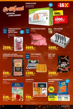 Metro akciós ujság - amely érvényes a következő dátumtól: 01.06.2025 | Oldal: 2 | Termékek: Grill, Édesburgonya, Dzsemfix, Pita
