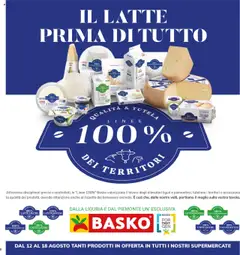 Volantino Basko del 12.08.2025 | Pagina: 8 | Prodotti: Sale, Latte, Burrata, Terra