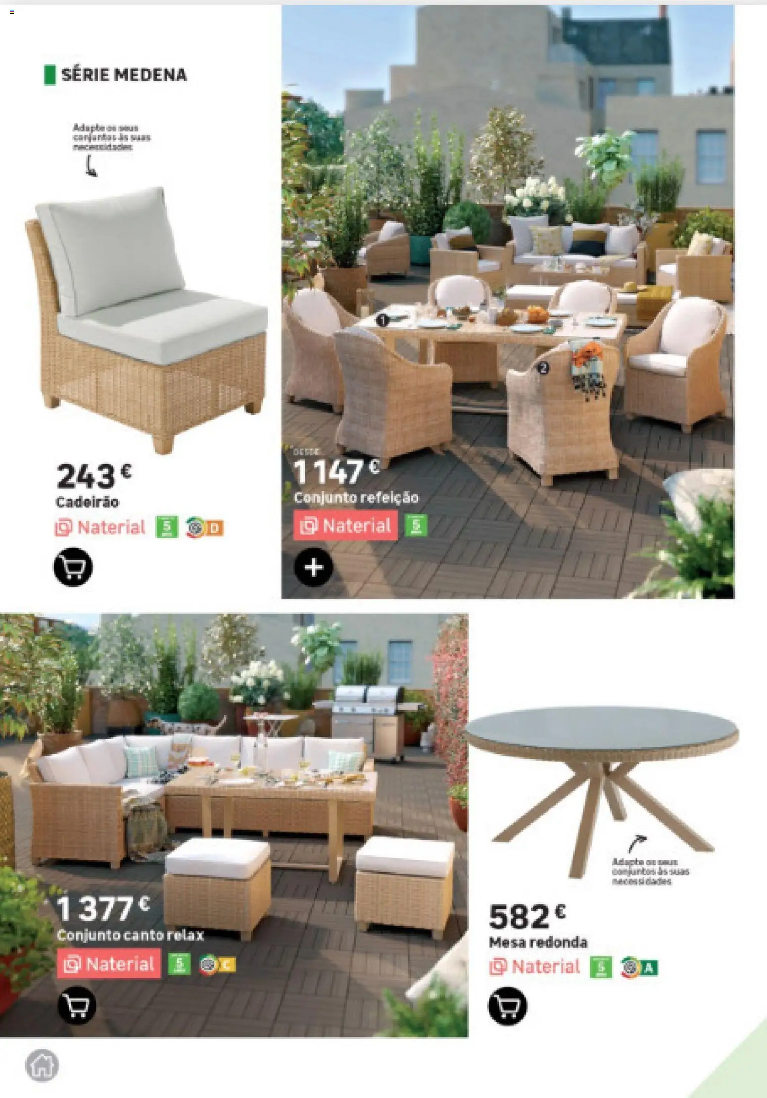 Leroy Merlin Arquipélago da Madeira Jardim │ válido de 12.03.2026 | Página: 18 | Produtos: Mesa