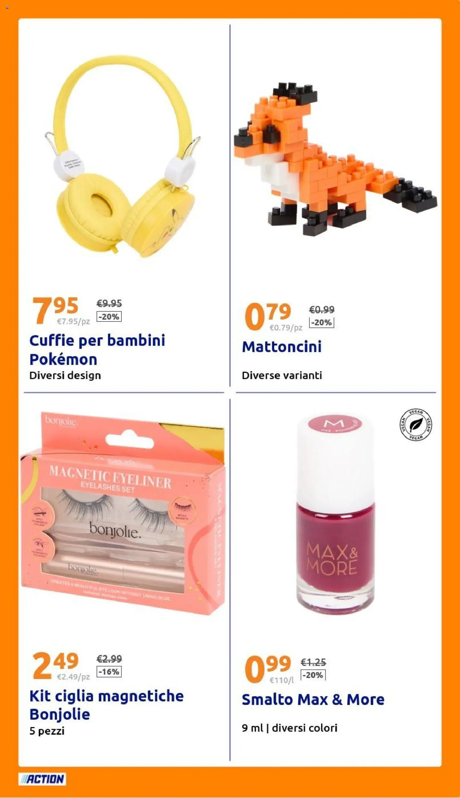 Volantino Action del 12.11.2025 | Pagina: 27 | Prodotti: Eyeliner, Cuffie