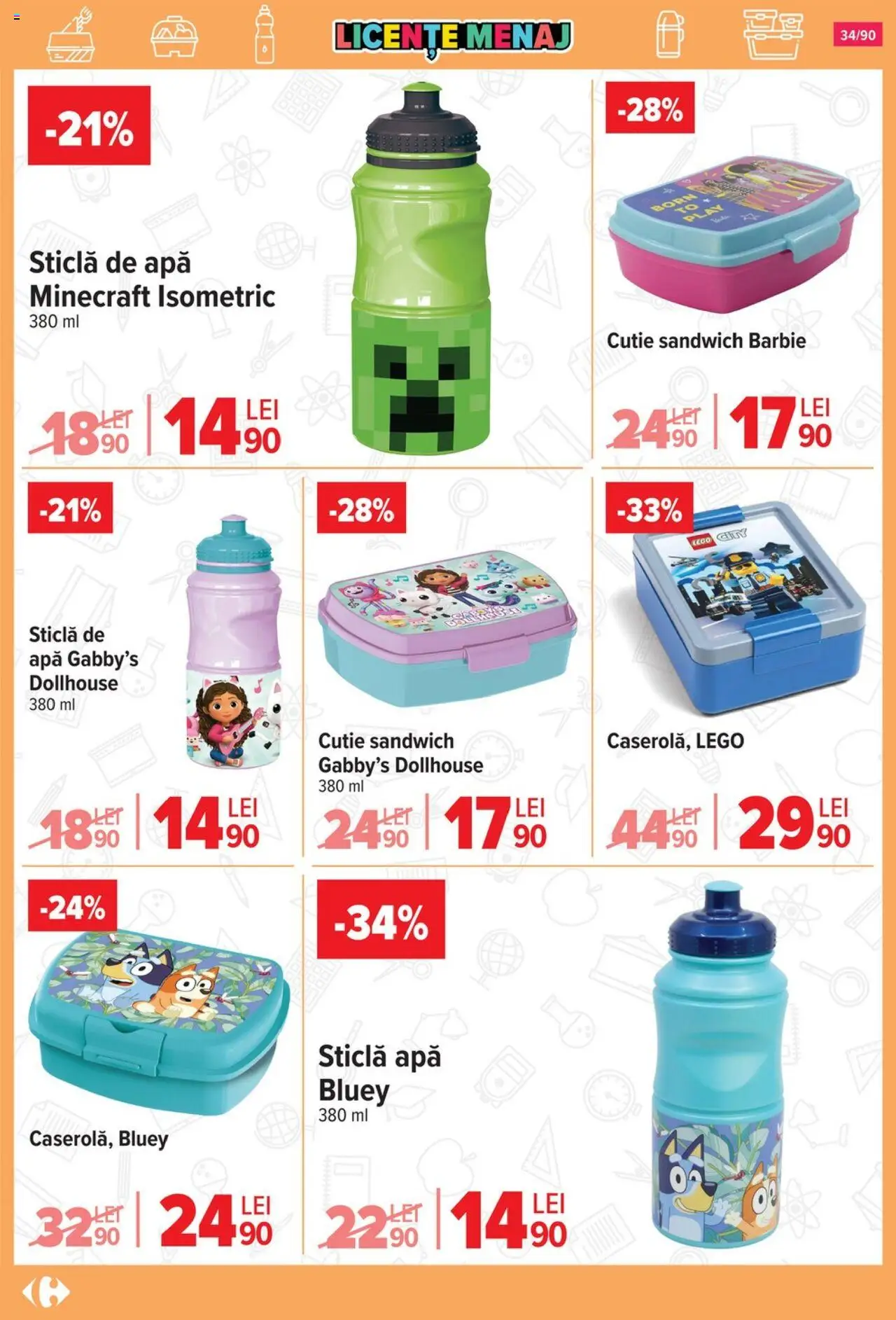 Carrefour catalog - Începe școala – valabil de la 13.08.2025 | Pagină: 35 | Produse: Cutie, Apă