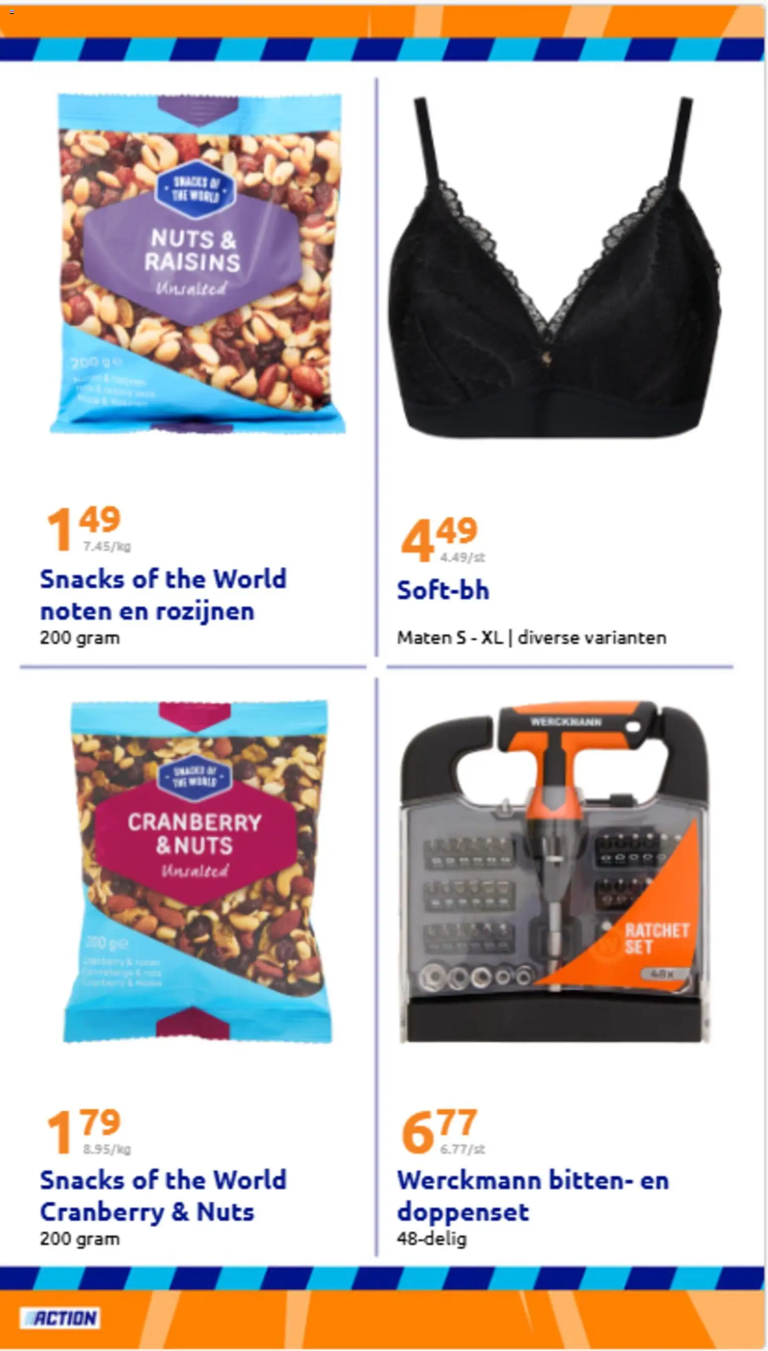 {H1} | Pagina: 25 | Producten: Snacks, Noten, Rozijnen