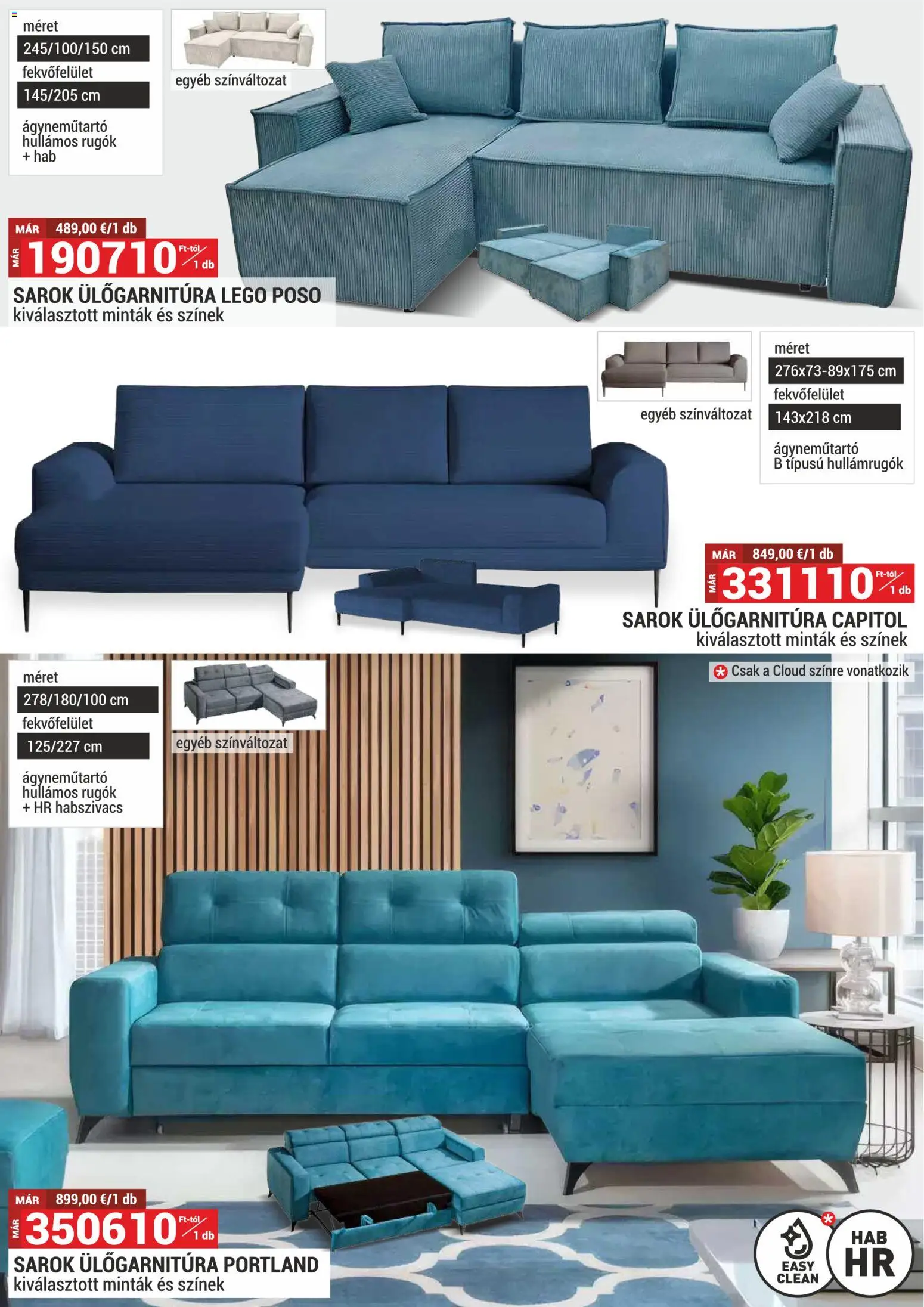 Merkury Market akciós ujság - amely érvényes a következő dátumtól: 01.03.2026 | Oldal: 14 | Termékek: Sarok ülőgarnitúra