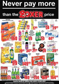 Boxer specials catalogue – valid from 23.02.2026 | Page: 12 | Products: Kettle, Wine, Kiwi, Dog food