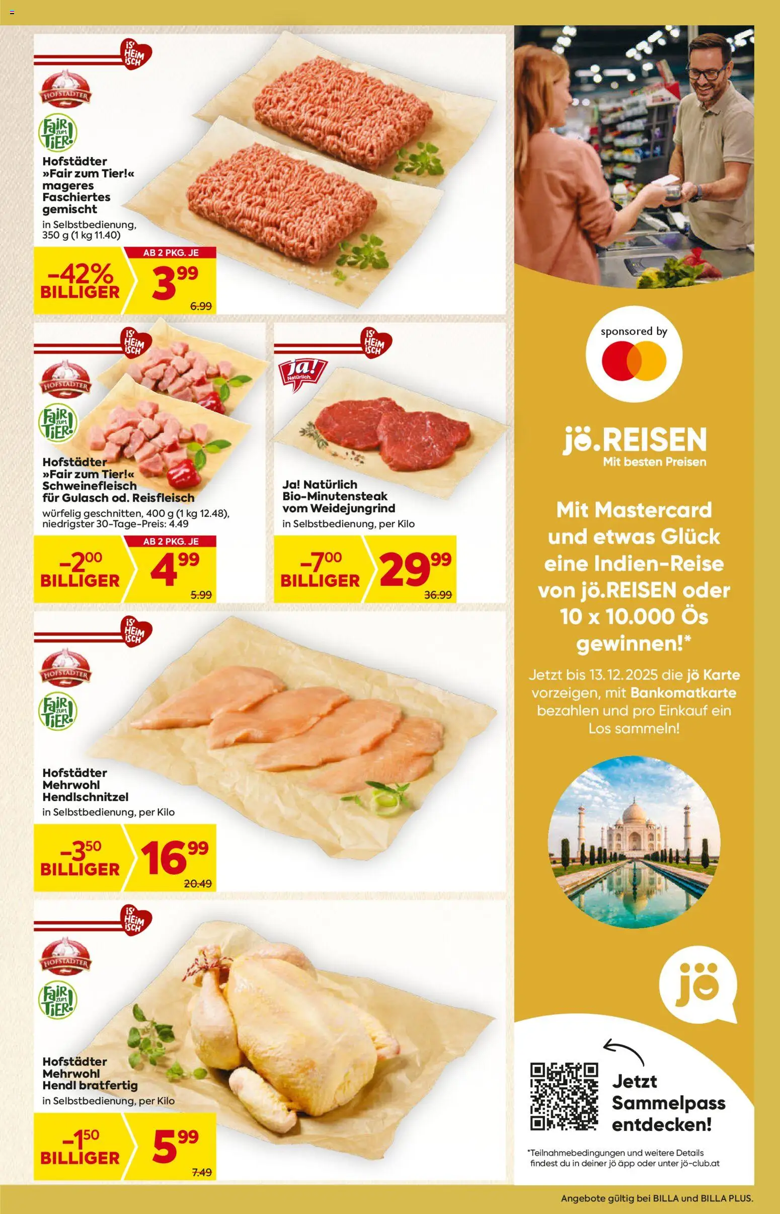 Billa Flugblatt - Kärnten gültig ab 13.11.2025 | Seite: 11 | Produkte: Schweinefleisch