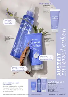 Mary Kay Katalog ab 15.01.2026 gültig | Seite: 21 | Produkte: Shower Gel, Lavendel