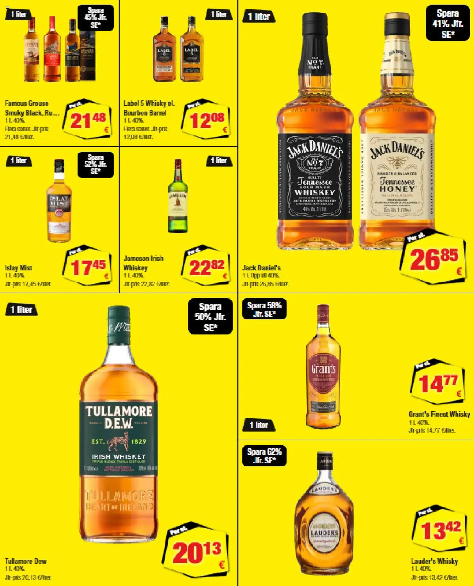 Calle tilbudsavis – gyldig fra 02.01.2026 | Side: 3 | Produkter: Bourbon, Whisky