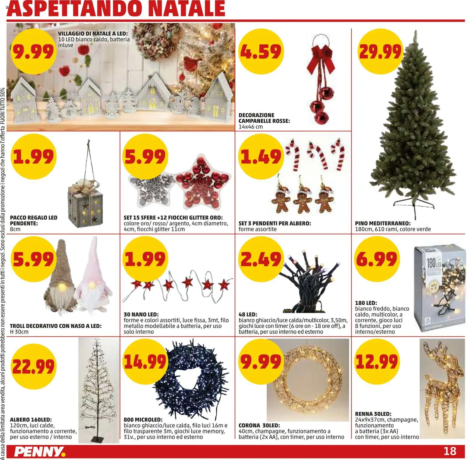 Volantino PENNY del 06.11.2025 | Pagina: 18 | Prodotti: Fiocchi, Gioco, Batteria