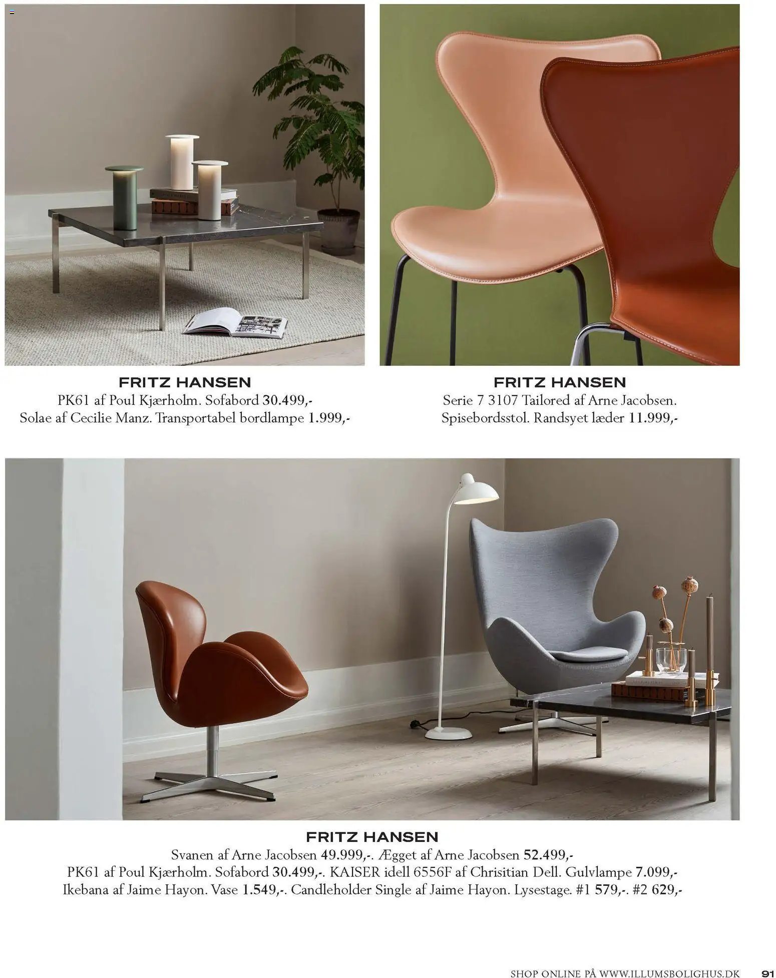 Illums Bolighus tilbudsavis – gyldig fra 01.01.2026 | Side: 91 | Produkter: Sofabord, Vase