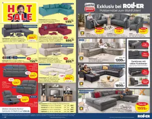 Roller Prospekt 	 - gültig ab dem 04.08.2025 | Seite: 4 | Produkte: Wohnlandschaft, Lowboard, HIghboard, Sessel