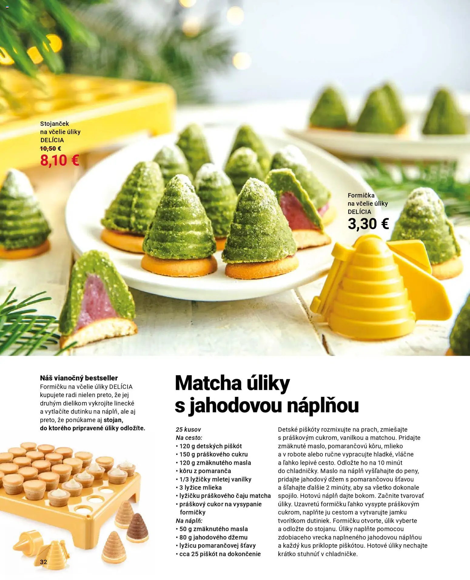 Nové TESCOMA akcie – leták je platný od 01.11.2025 | Strana: 32 | Produkty: Maslo, Mlieko, Práškový cukor, Cukor