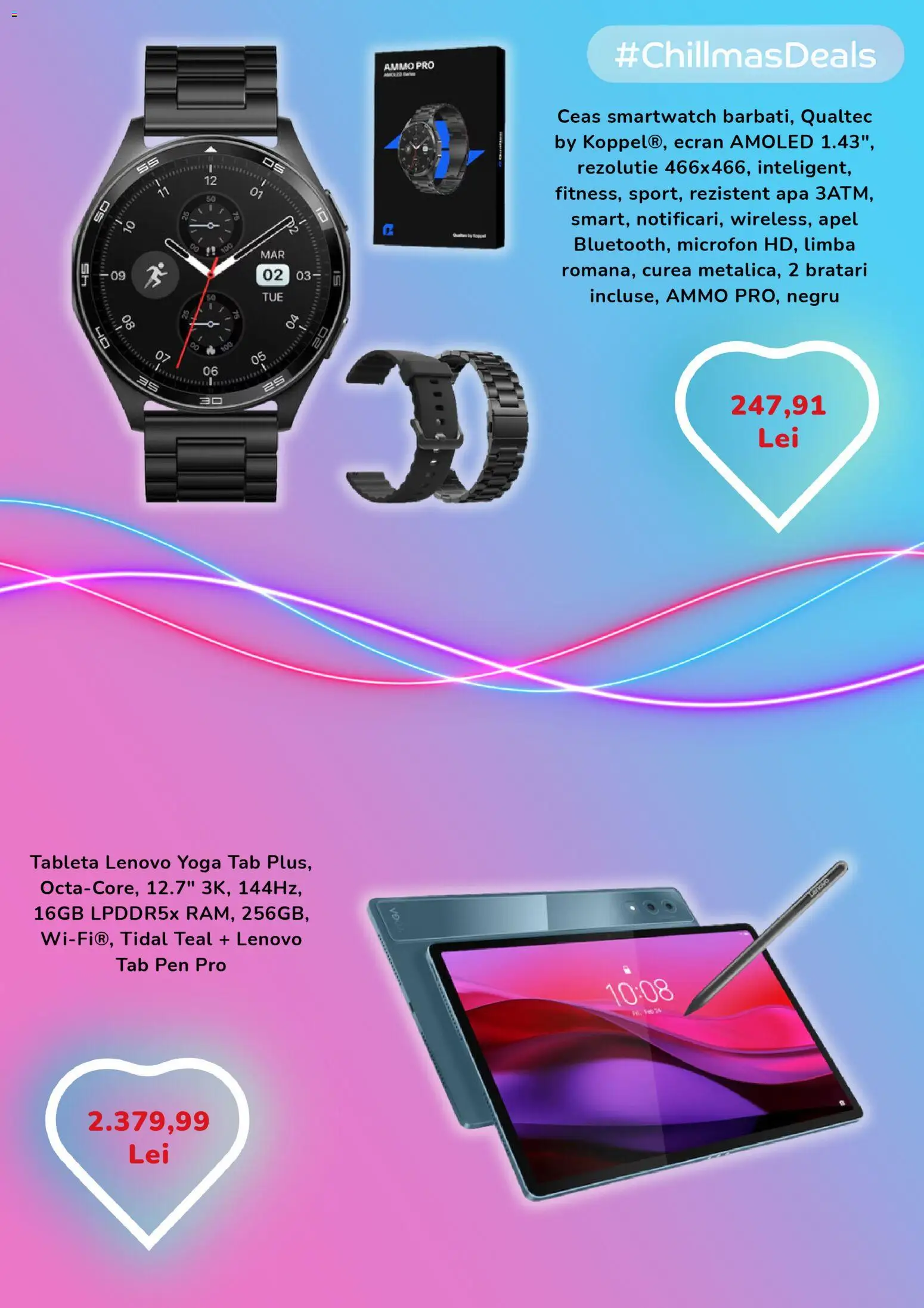 Noul catalog Emag – valabil de la 08.11.2025 | Pagină: 5 | Produse: Ceas, Tabletă, Smartwatch, Apă
