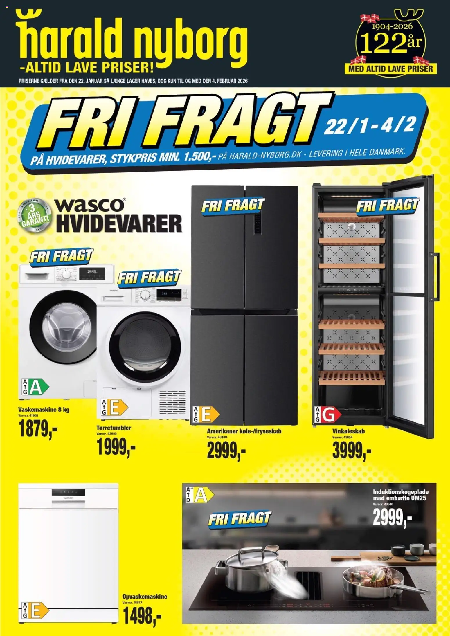 Harald Nyborg tilbudsavis – gyldig fra 22.01.2026 | Side: 1