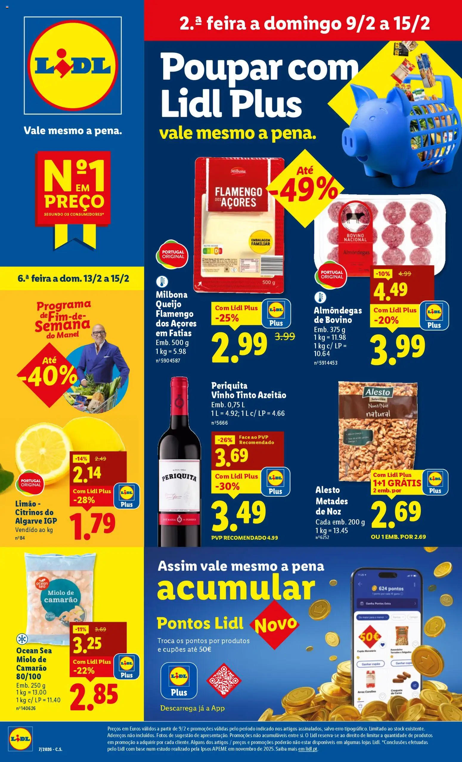 Lidl folheto │ válido de 09.02.2026 | Página: 1