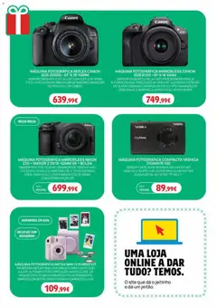 Pré-visualização Darty - folheto válido de 02.12.2025 | Página: 12 | Produtos: Vídeo, Bolsa, Lente, Máquina fotográfica