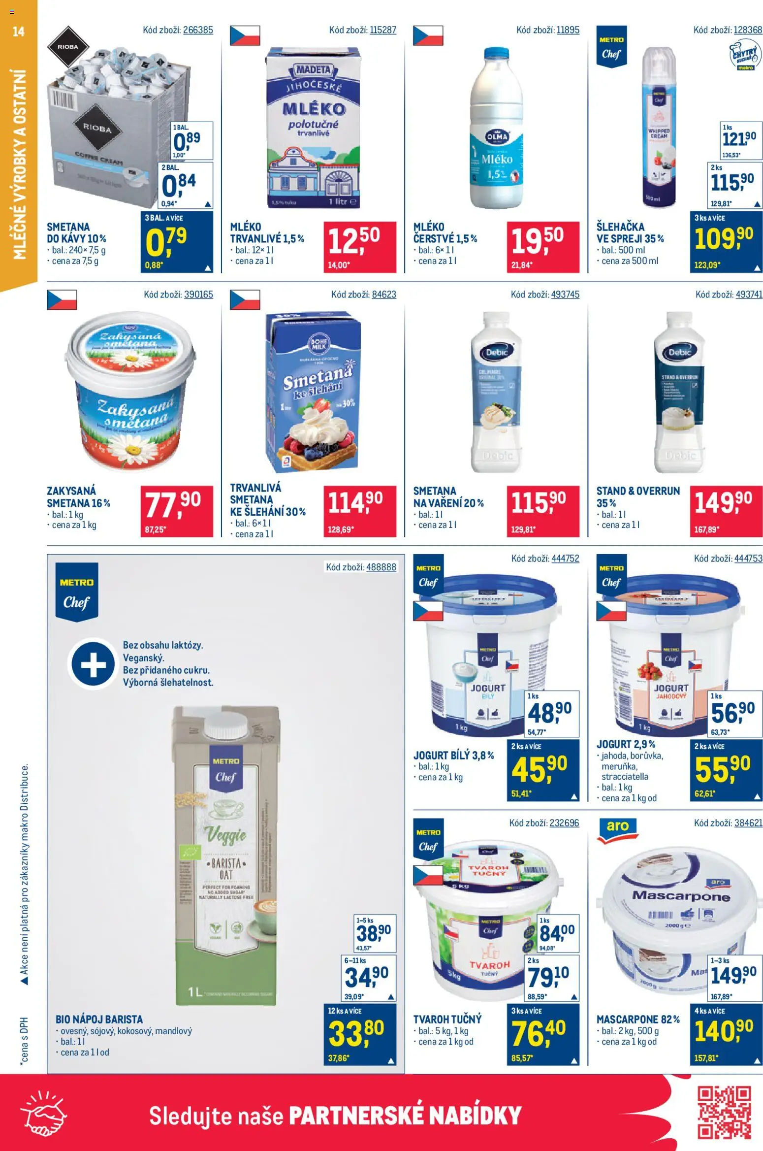 Makro leták - Gastronomie od 02.01.2026 | Strana: 14