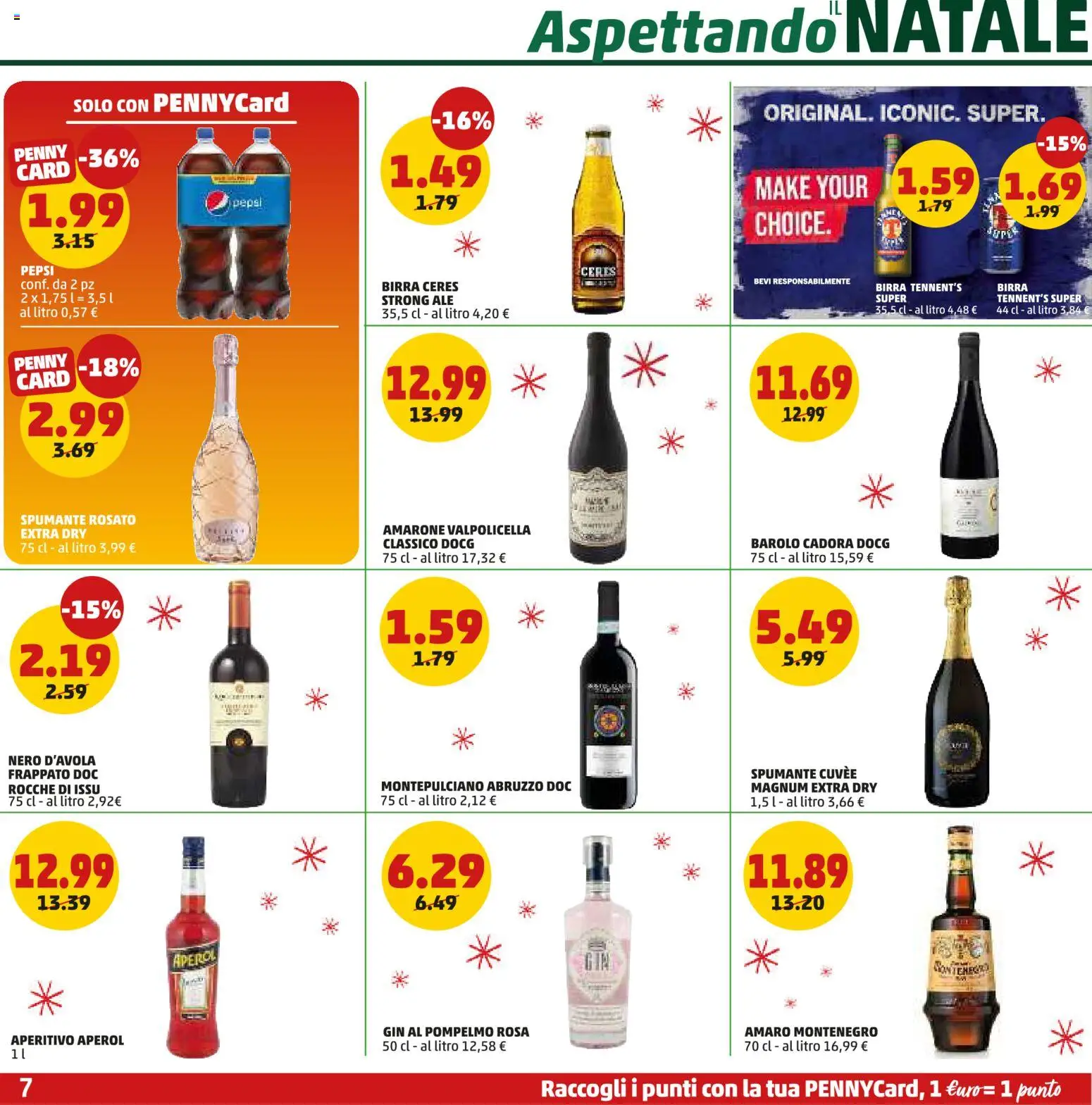 Volantino PENNY del 01.12.2025 | Pagina: 7 | Prodotti: Gin, Pompelmo, Ceres, Aperitivo