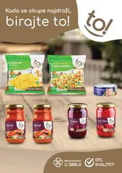 Zlatan Trag katalog - pregled Zlatan Trag kataloga - važi od 19.11.2025 | Strana: 2 | Proizvode: Ajvar, Cvekla, Paprika, Kukuruz